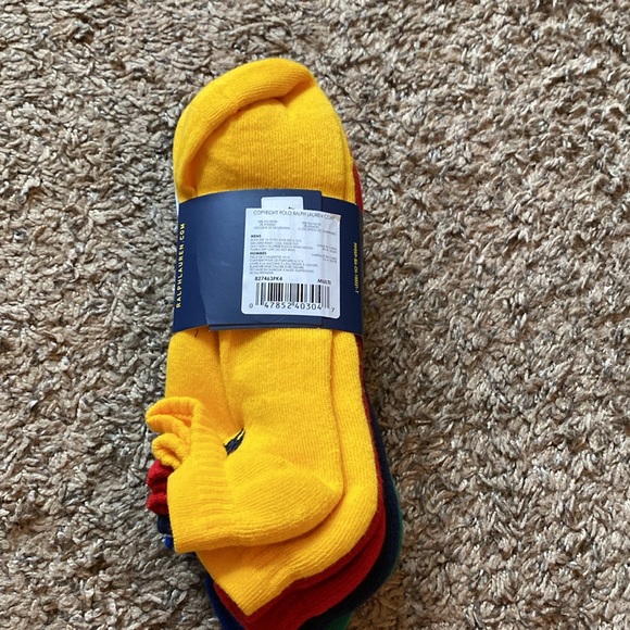 Men’s Polo Ralph Lauren 6 Pack Socks - Picture 3 of 4